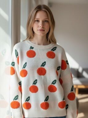 Cider- 🍑 Peaches & Cream Sweater